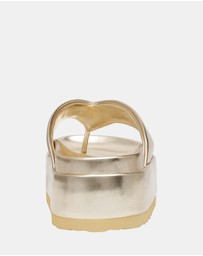 Steve Madden - Blackout Gold Sandals