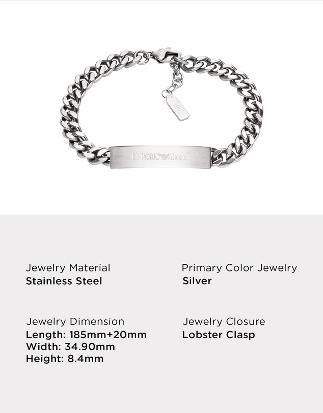 Emporio Armani - Silver Bracelet