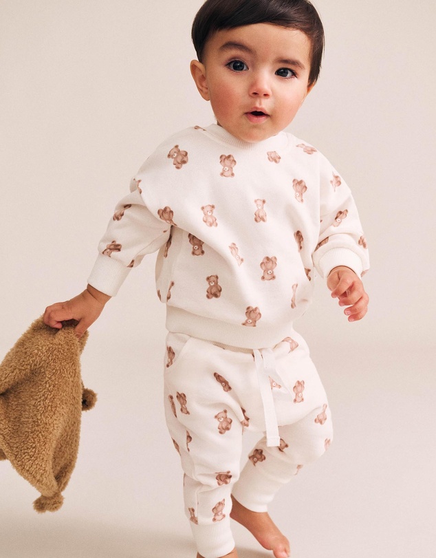 Huxbaby - 3-Piece Beary Snuggly Newborn Gift Set - Babies-Kids