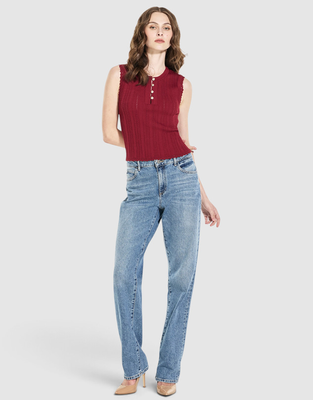GUESS - Eco Carmen Sleeveless Sweater
