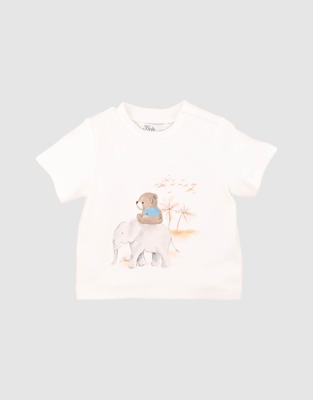 Bebe by Minihaha - Brady Organic Bear Tee - Babies