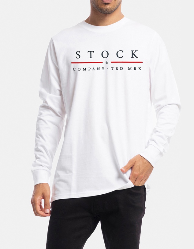 Stock & Co. - Red Line Long Sleeve Tee