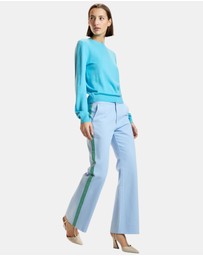 Cynthia Rowley - Cotton Cropped Flared Pants
