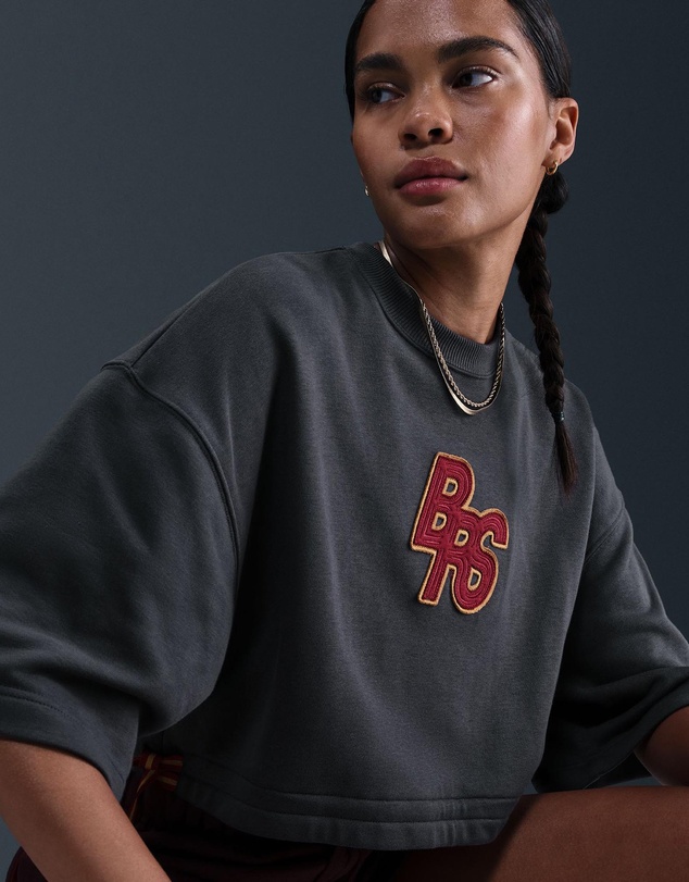 Nike - Sportswear Phoenix Fleece SS Cropped French Terry Top