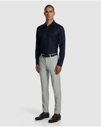 yd. - Maximum Two Ply Cotton Premium Slim Dress Shirt