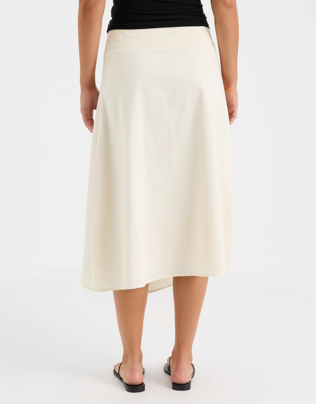 Calli - Emaline Wrap Midi Skirt