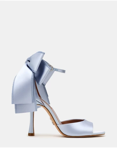 Steve Madden - Bougie Baby Blue Satin Heels