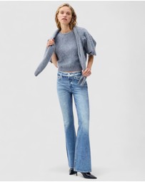 rag & bone - rb Miramar Ponte Dahlia Full Length