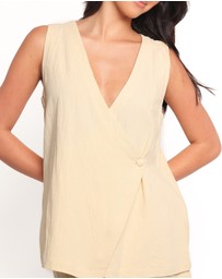 Petal & Pup - Pia Skirt Set - Light Yellow
