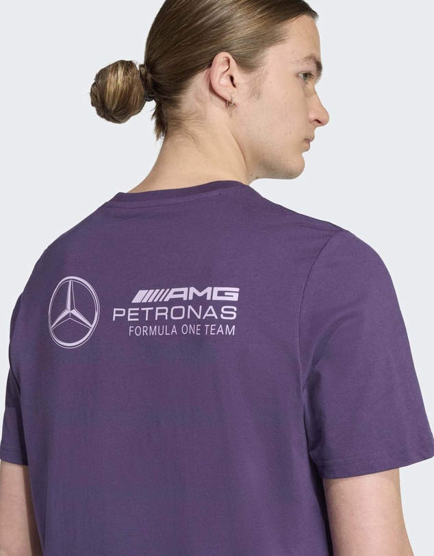 adidas Performance - Mercedes - AMG Petronas Formula One Team Premium Woven Graphic Tee Mens