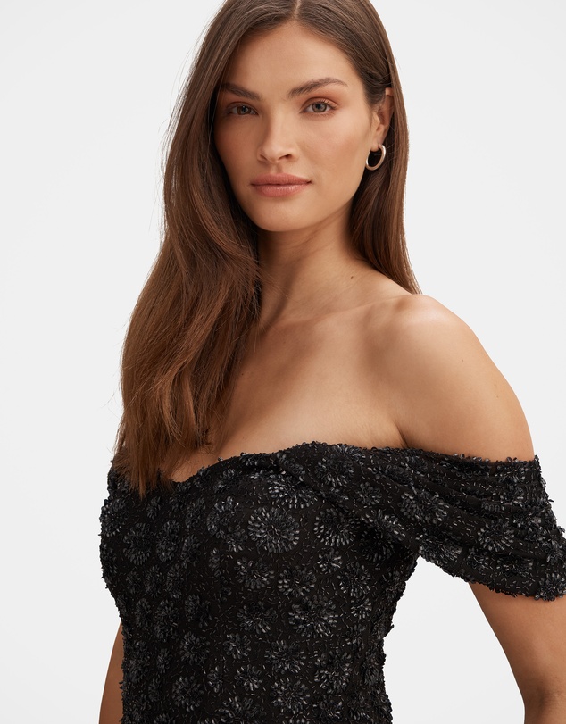 Forever New - Asher Off Shoulder Gown