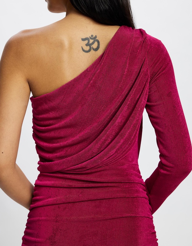 Romance by Honey and Beau - Avaline One Shoulder Dress
