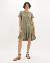 Amelius - Montana Ruffled Tee Dress