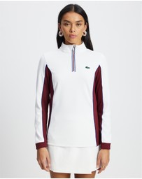 Lacoste - Heritage Quarter Zip Sweat