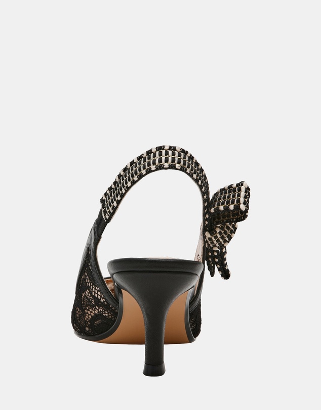 Steve Madden - Ensemble Black Lace Heels