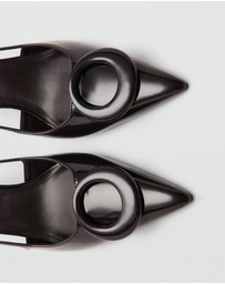 M.N.G - Patent Leather High Heels