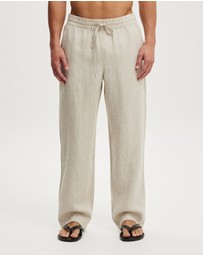 Cotton On - Baggy Linen Pant