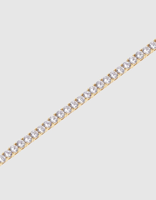 Nialaya Jewellery - Tennis Bracelet in Gold