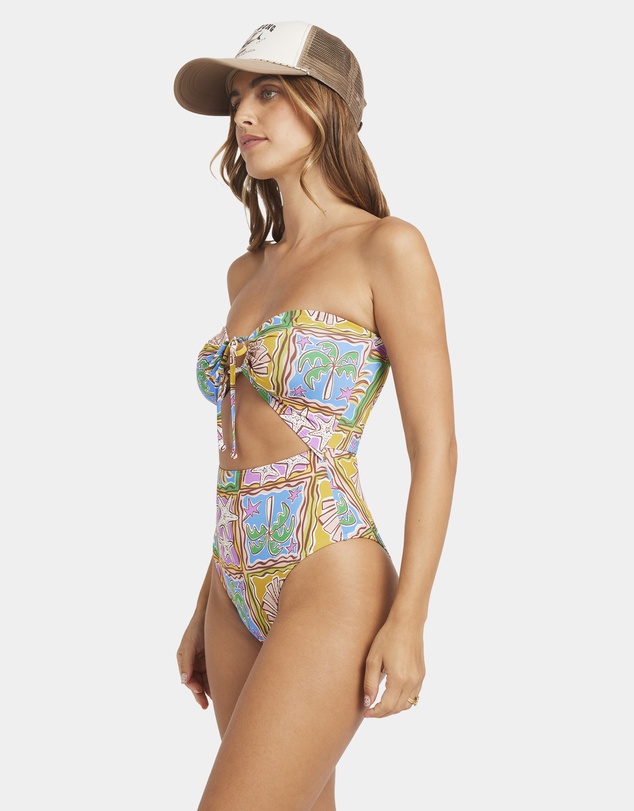 Billabong - Womens Heat Dream Andrew High One Piece Swimsuit