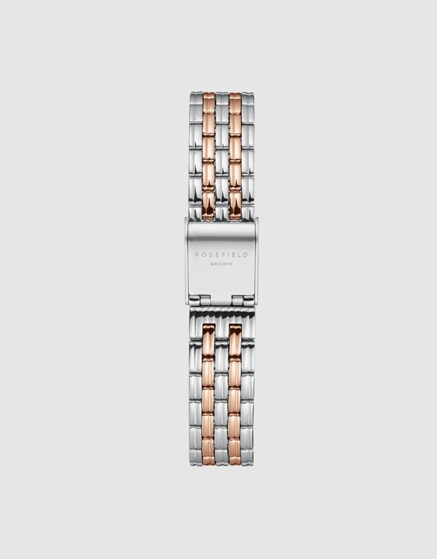 Rosefield - Muse Silver Rose Gold Duotone Stainless Steel Bracelet Watch