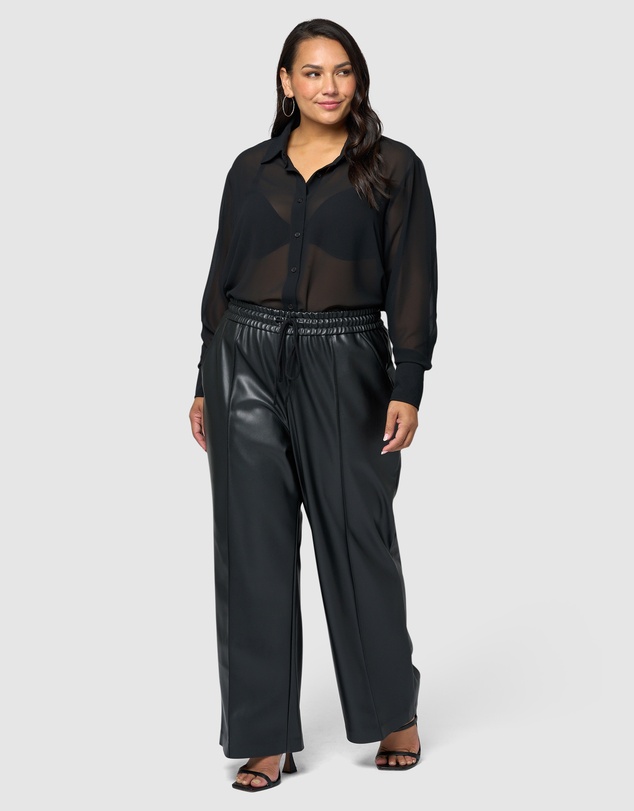Sunday In The City - Inferno PU Pant