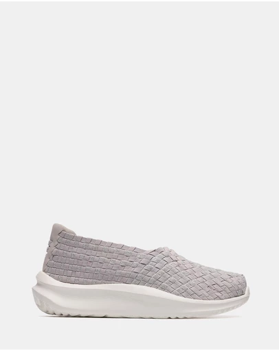 Clarks - Solevana Weave Pale Grey