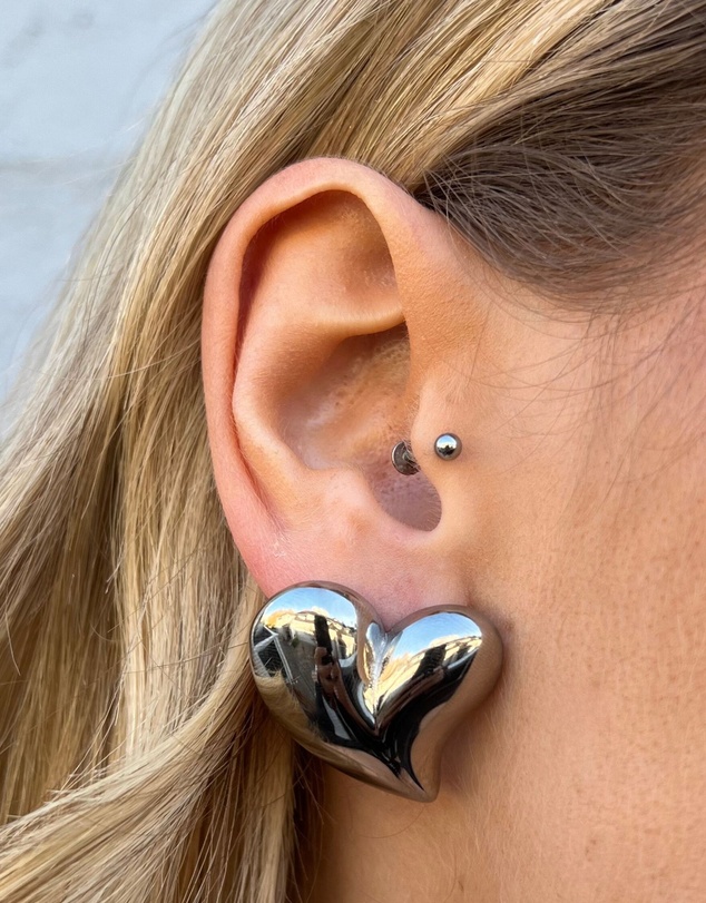 Izoa - Layla Heart Stud