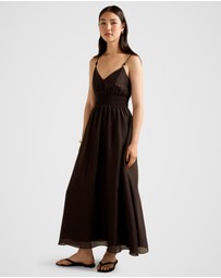 Forever New - Gina Gathered Waist Midi Dress
