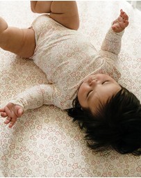 Kynd Baby - Fitted Cot Sheet in Spring Blossom