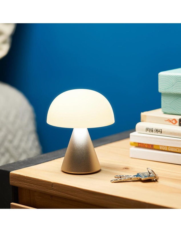 Lexon - Lexon Mina M Medium Portable Led Lamp - Gold