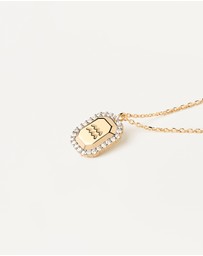 PDPAOLA - Aquarius Zodiac Gold Necklace