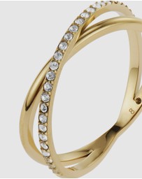 Fossil - Fossil Vintage Iconic Gold Ring JF03752710