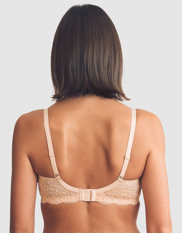 Royce Lingerie - Georgia Wirefree T-Shirt Style Mastectomy Bra with Cotton & Lace