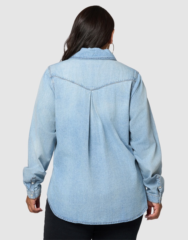 Indigo Tonic - Lyric Denim Shirt