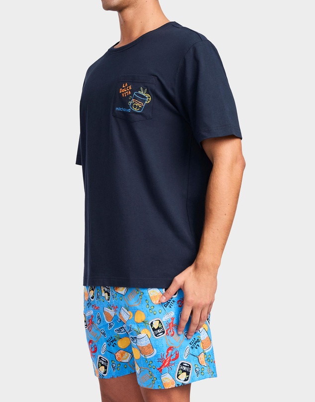 Mitch Dowd - Mitchdowd La Dolce Vita Cotton Pyjama Set