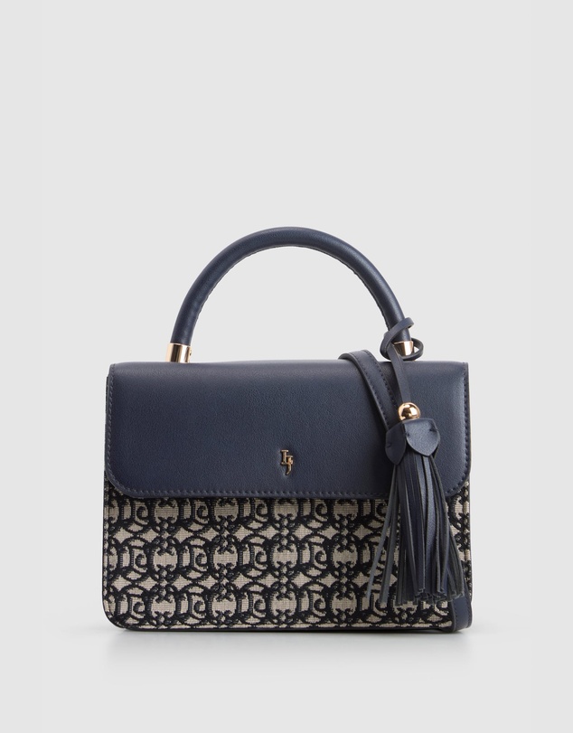 Laura Jones - Mara Jacquard Top Handle Bag