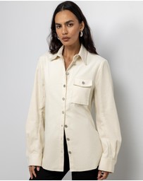 AERE - Nara Corduroy Overshirt