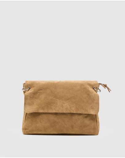 Oxford - Pivart Suede Satchel Bag