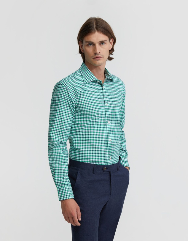 Oxford - Islington Checked Cotton Shirt