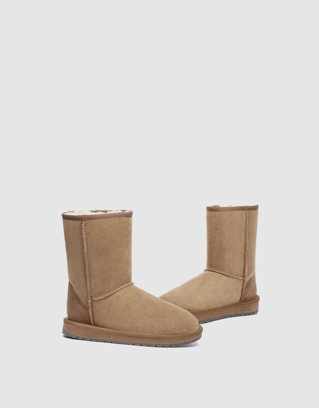 EVERAU - Australian Shepherd Ugg Short Classic Sheepskin Upper UGG Boots