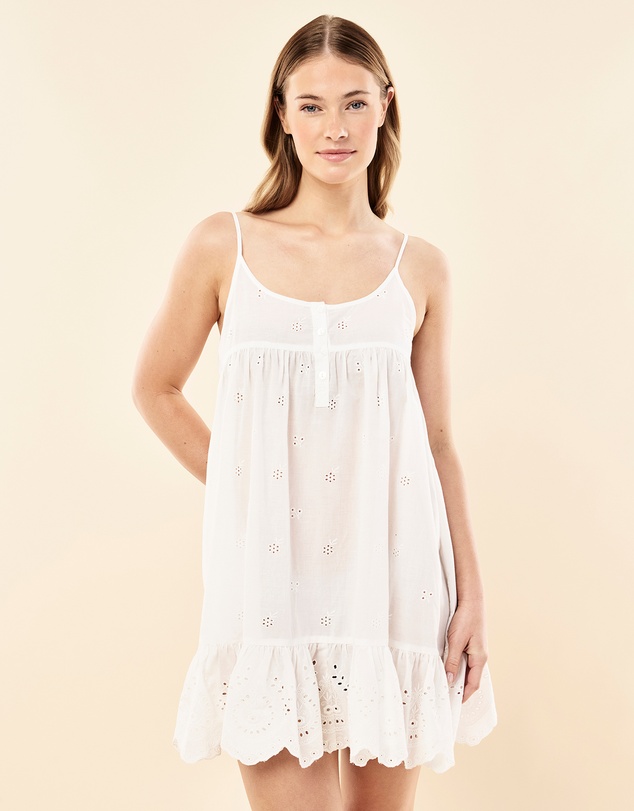Papinelle - Isabella Strappy Frill Hem Nightie