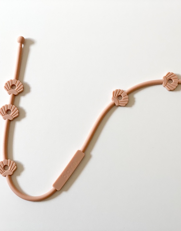 Bare The Label - Shell Silicone Attachment Strap