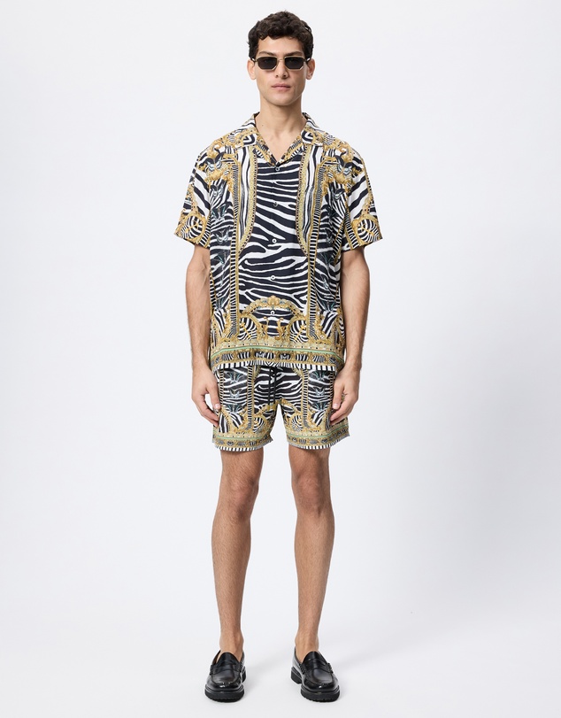 Camilla - Mid Length Boardshorts With Elastic Waist