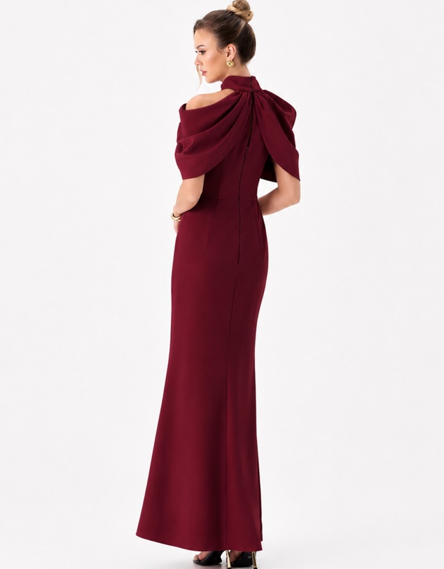 Bariano - Rosay Overlay Fishtail Maxi