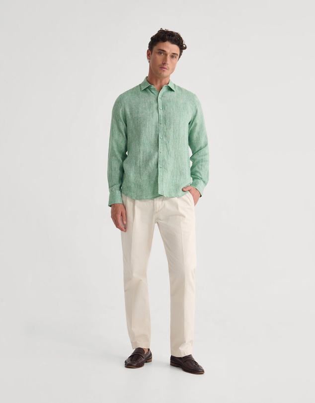 Oxford - Cooper Ls European Linen Shirt