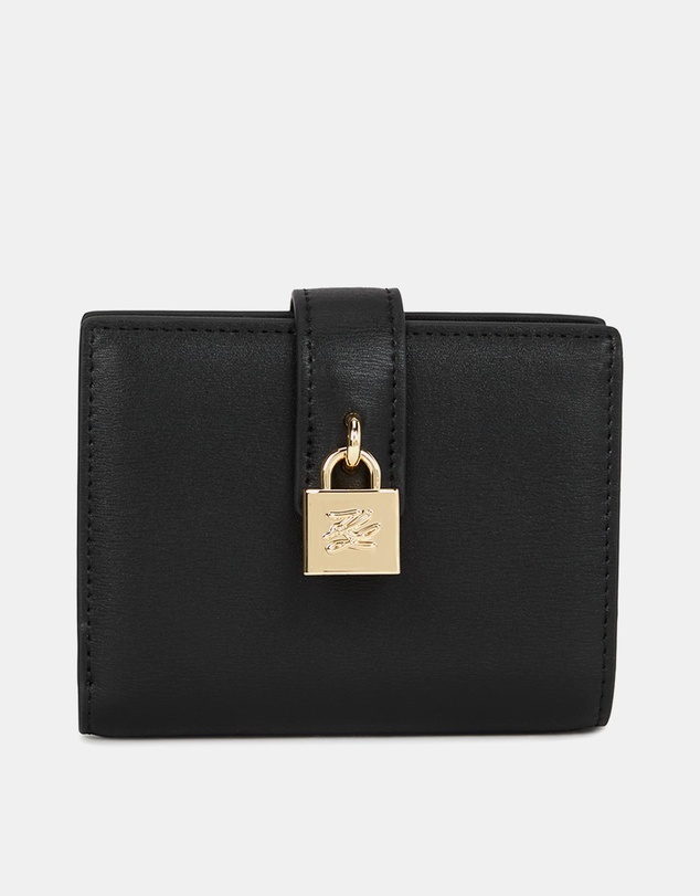 Karl Lagerfeld - K/Autograph Padlock Medium Bifold Wallet