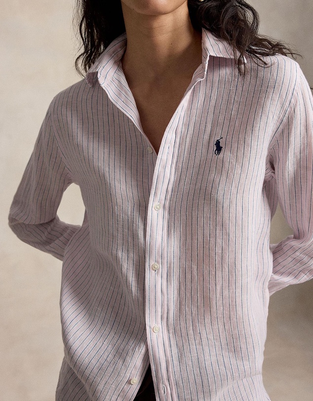 Polo Ralph Lauren - Classic Fit Striped Linen Shirt
