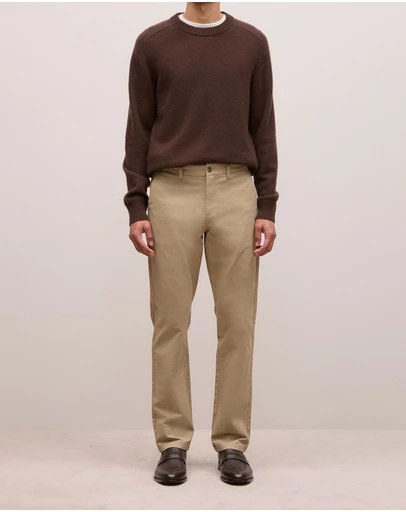 Trenery - Regular Fit Chino in Desert