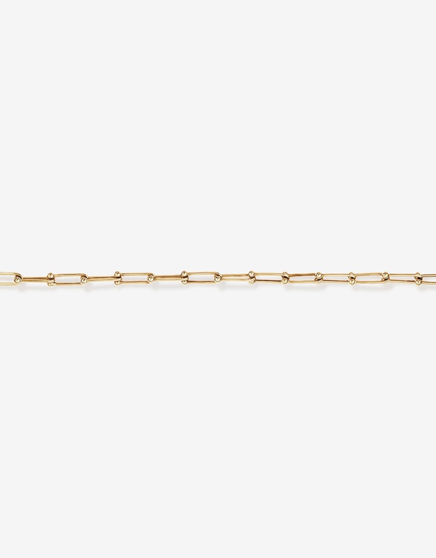 Michael Hill - Ball and Oval Link Bracelet in 10kt Yellow Gold