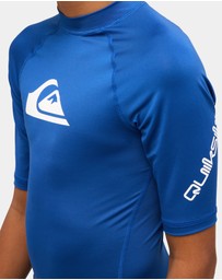 Quiksilver - Boys 8 to 16 All Time Rash Vest